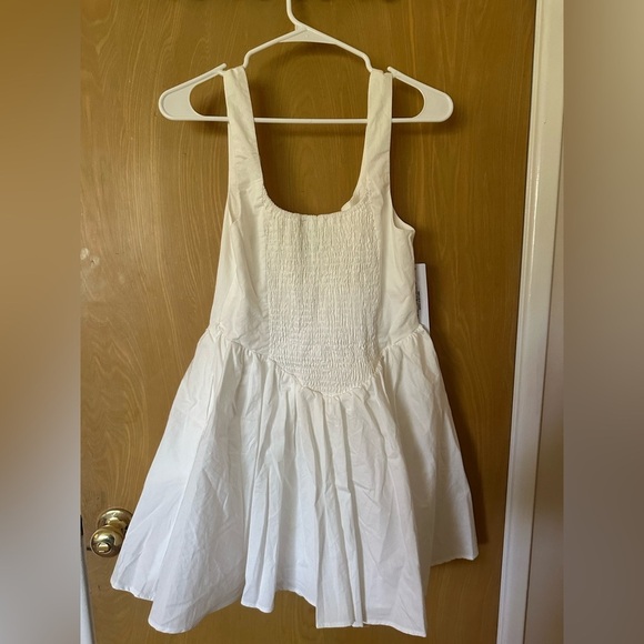 Princess Polly Straplie Mini Dress White - Picture 3 of 3